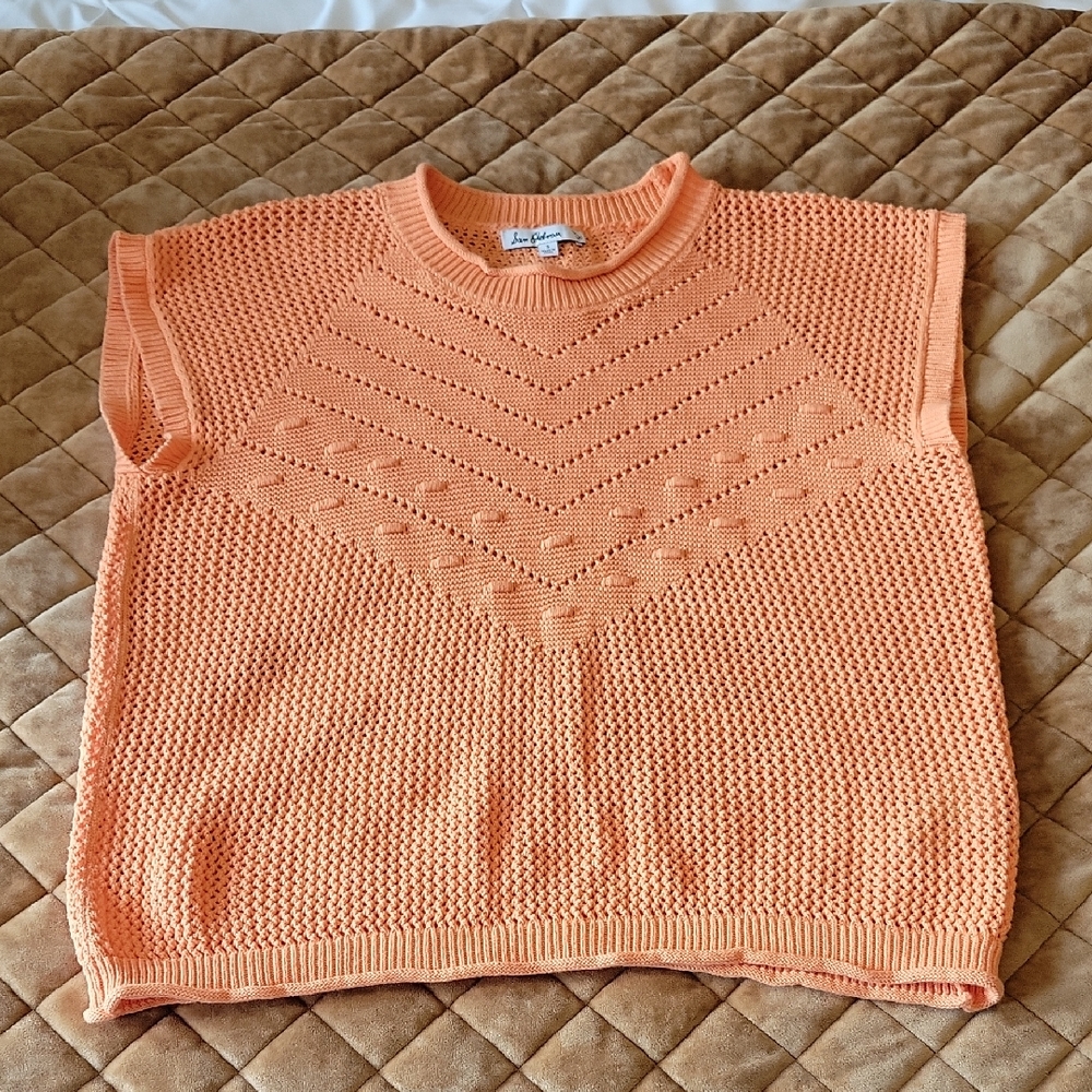 Orange Knit Sweater